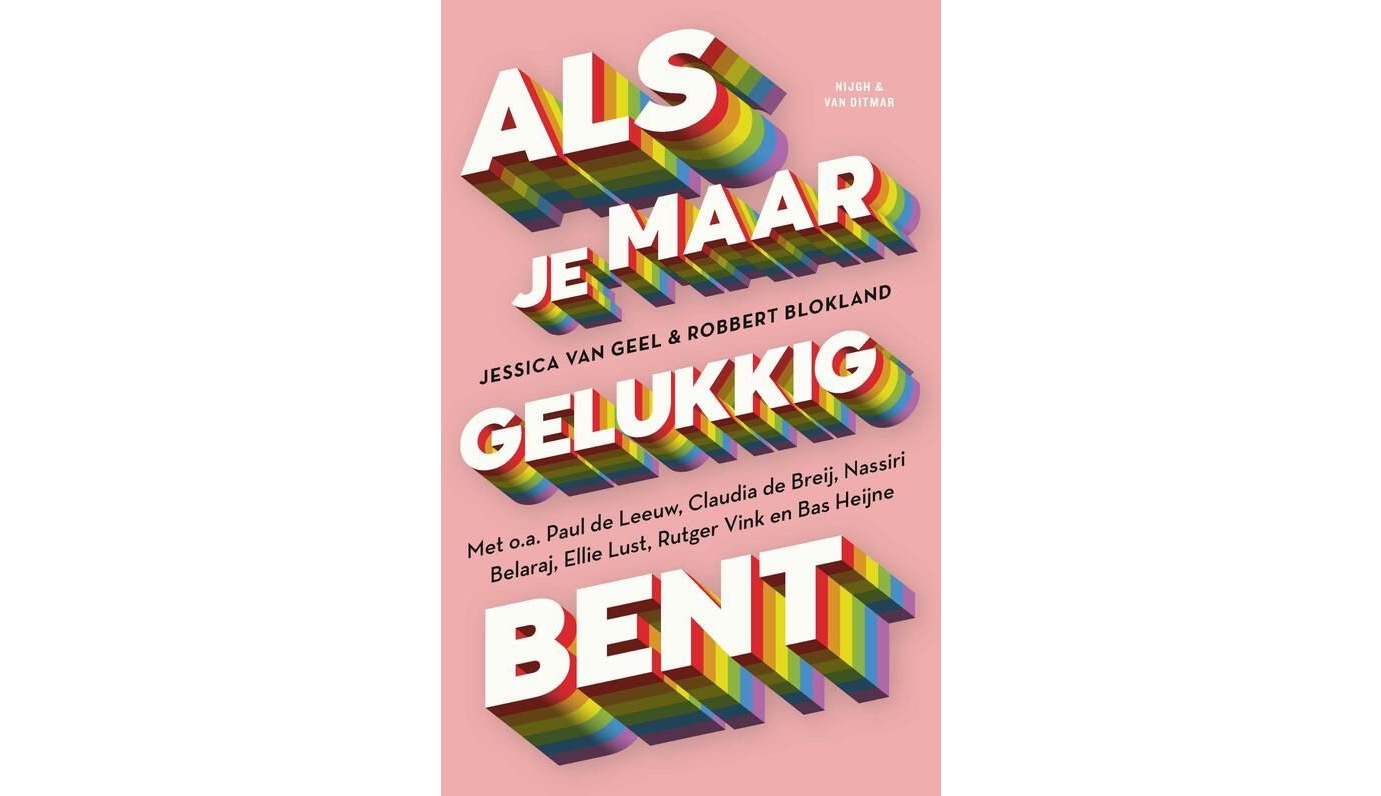Boekomslag Als Je Maar Gelukkig Bent