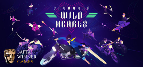 Promotiebeeld van de game Sayonara Wild Hearts