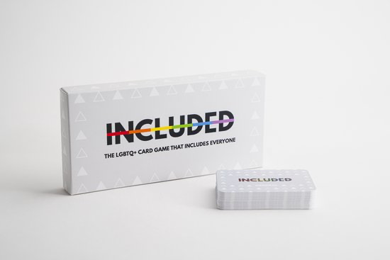 Doos van kaartenspel 'Included'